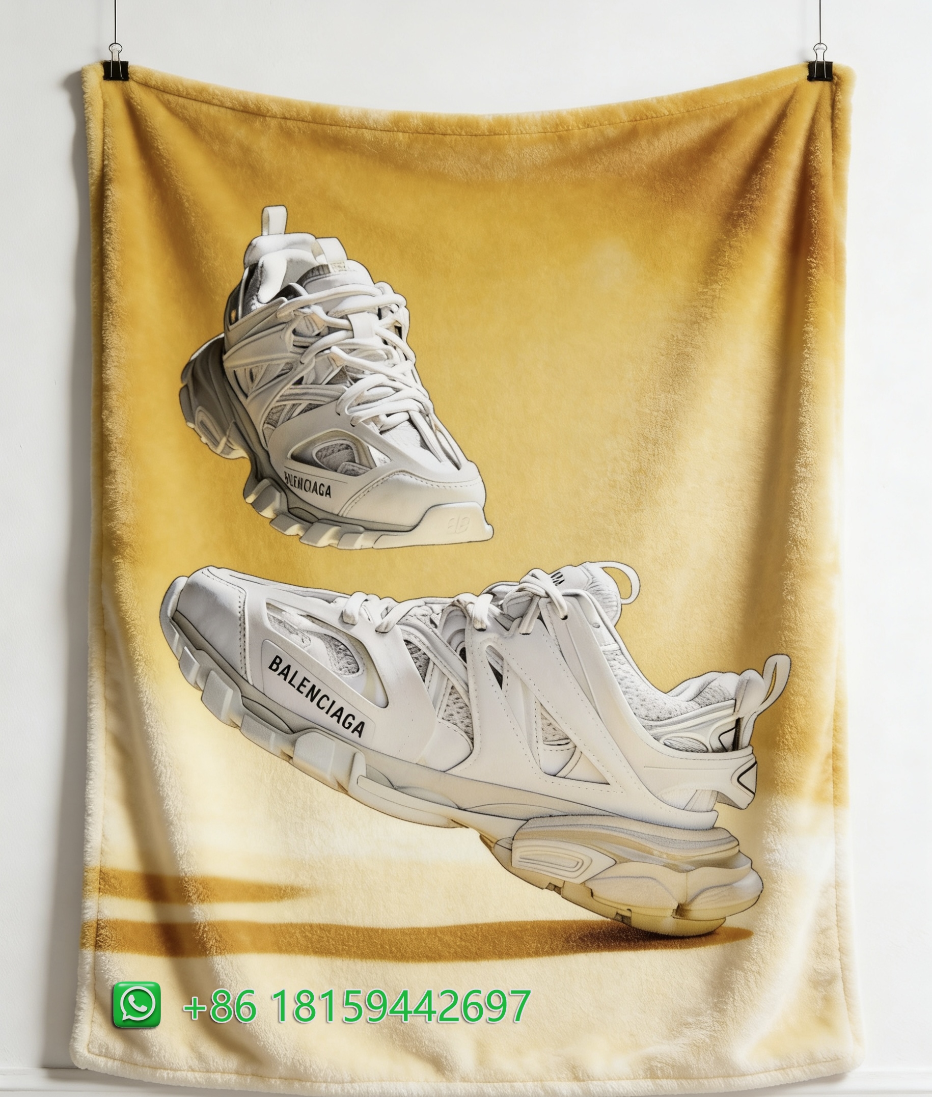 Balenciaga Throw Blankets